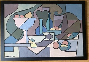 Fryderyk Antoni Hayder (1905-1994), Stillleben, aus dem Auktionshaus, Kubismus, - Bild 1 von 10