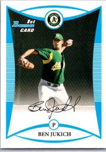 Ben Jukich #BP29 2008 Bowman Prospects Oakland Athletics - Picture 1 of 2