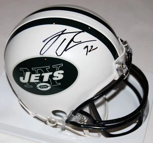 LEONARD WILLIAMS signed (NEW YORK JETS) mini football helmet *USC TROJANS* W/COA - Picture 1 of 1