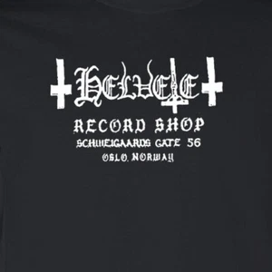 Nueva Camiseta HELVETE RECORDS Black Metal Melódico Death Metal Thrash SM-5XL - Imagen 1 de 2