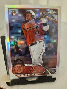 2023 Topps Chrome Update #USC36 Gabriel Moreno Refractor Rookie RC Arizona - Picture 1 of 2