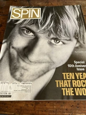 SPIN Magazine (April 1995) KURT Cobain - 10th Anniversary Issue - NIRVANA - Image 1 of 4