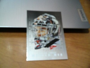 2008-09 IGT BTP MASKED MEN SILVER VERSION INSERT # MM-11- ANTOINE TARDIF