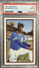 PSA 4 🔥🔥 1989 Bowman KEN GRIFFEY JR.  Rookie RC