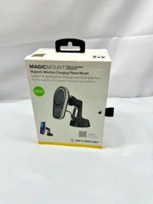 Scosche Magic Mount Pro Charge 5 Dash or Vent Mount Magnetic Wireless Charging  - Image 1 of 4