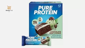Pure Protein Bars High Protein Nutritious Snacks 12 Count (All Flavors) - Picture 1 of 2