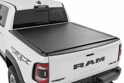Rough Country Hard Roll Up Bed Cover 5'7" Bed for Ram 1500 19-25/TRX 21-25 - Image 1 of 4