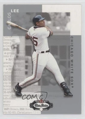 2002 Fleer Box Score Carlos Lee #88 - Image 1 of 2