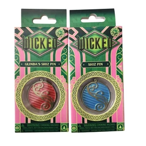 Wicked Movie Elphaba and Glinda Shiz Pin Set -2024 University Pins - Picture 1 of 3