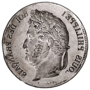 Coin France - Louis Philippe Ier - 5 Francs - Brockage mint error - Picture 1 of 2