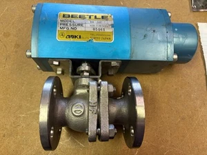 Aoki Beetle Actuator BR-300 Air 0.39MPa , Hisaka 1” 150 CF8 - Picture 1 of 3