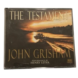 The Testament by John Grisham Audiobook 4-CD Set 1999 BDD Audio (Missing Disc 5) - Picture 1 of 5