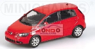 1:43 Minichamps Vw Golf Plus Red 2004 400054300 Diecast Modellino - Immagine 1 di 2