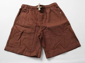 Old Navy Boy's Knee Length Linen Blend Shorts EJ3 Baked Bronze Large NWT - Picture 1 of 3