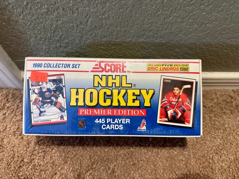 1990 SCORE NHL HOCKEY PREMIER EDITION COMPLETE FACTORY SET W/ 445 CARDS