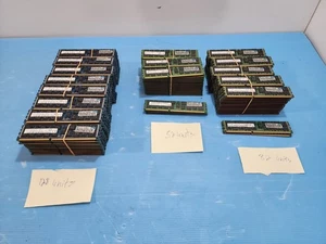 Sk Hynix Samsung micron memory 16gb 2rx4 0c3l 12800r lot of 262 - Picture 1 of 8