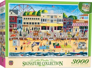 Masterpieces Jigsaw Puzzle;  On the Boardwalk by Art Poulin; 3000 pieces - Picture 1 of 3