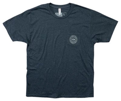 Camiseta CASE XX Cuchillos Azul Marino Brezo Algodón Montaña y Cuchillo Escena 41213 X-Grande Foto 1 de 2