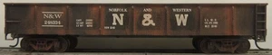 BACHMANN NORFOLK & WESTERN 40' STEEL GONDOLA CAR RTR MW KD'S CAR # 248334 - Bild 1 von 2