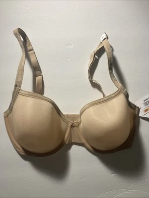 New Calvin Klein Women's Lightly Lined T-Shirt Bra , Nude , 32DD MSR$38 - Image 1 of 4