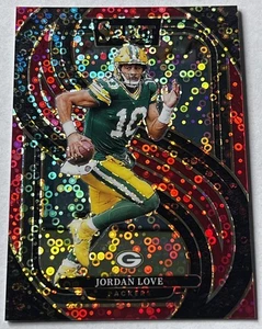 2024 Panini Select JORDAN LOVE Red Disco Prizm /49 #172 Premier Level - Packers - Picture 1 of 2