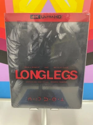 Longlegs (4K UHD Blu-ray, 2025) Limited Edition Steelbook NEW - Image 1 of 2