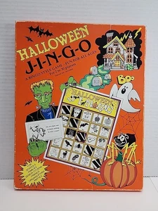 Halloween JINGO Classroom Bingo Style Game 30 Player Vtg 1993 Complete! - Picture 1 of 6