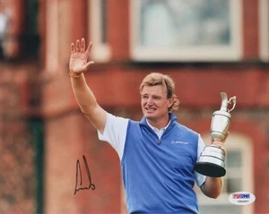 ERNIE ELS SIGNED 2012 BRITISH OPEN VICTORY PHOTO PSA - Imagen 1 de 1