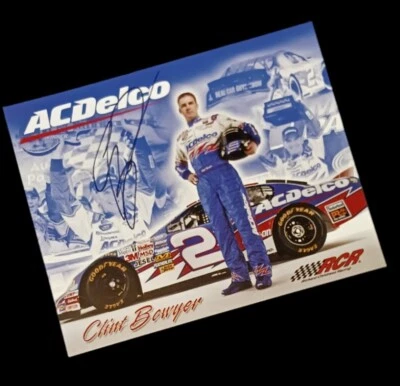Tarjeta de héroe conductor 2006 firmada por Nascar #2 Clint Bowyer ACDelco Chevy Busch Series Foto 1 de 2