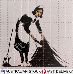 Banksy Maid 100 tabs 10 x 10 sheet LSD Blotter Art