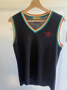 Louis Castel Rainbow Golf Sleeveless Vest Womens 95 - Picture 1 of 7