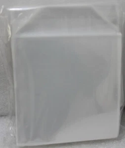 100 pieces 3-1/2 x 3-1/2" Mini Clear CPP Plastic Sleeve with Flap 100 Micron - Picture 1 of 4