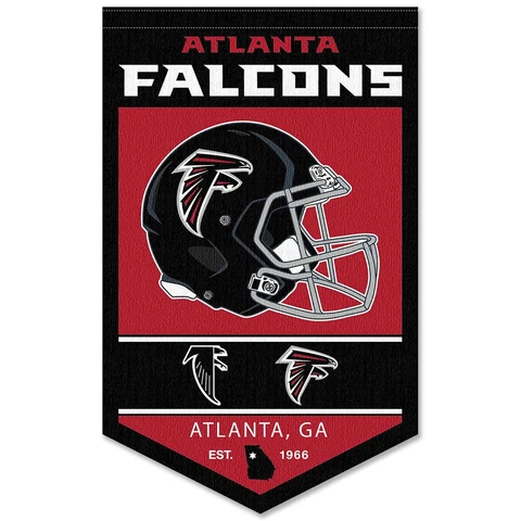 Atlanta Falcons History Heritage Logo Banner Flag Cover