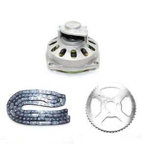 7T Clutch Drum Bell Housing T8F Chain Sprocket 49cc Pocket Quad Dirt Bike ATV - Picture 1 of 10