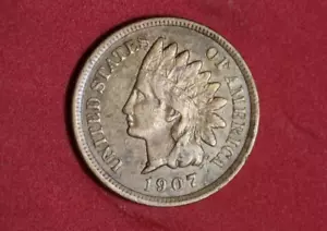 NACHLASSFUND 1907 - Indian Head Cent #P27279 - Bild 1 von 2