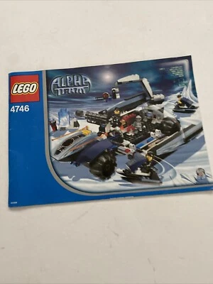 LEGO Alpha Team 4746 Mobile Command Center INSTRUCTION MANUAL ONLY - Image 1 of 4