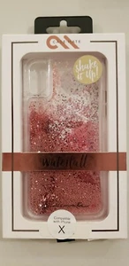 Case-Mate Waterfall / Glow Glitter Series Hülle für iPhone X XS iPhone 5,8" - NEU - Bild 1 von 3