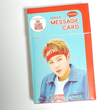 Ha Sung Woon SungWoon Photo Message Card 30 pcs  Kpop Goods Wanna One WannaOne