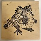 Dragon Rubber Stamp PSX G- 1137, Magical, Beast, Fantasy