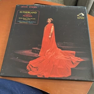 1965 3LP Box Set Vinyl - Joan Sutherland in Bellini's 'Norma' Opera - RCA Victor - Picture 1 of 20