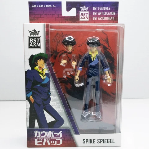 Cowboy Bebop BST AXN Spike Spiegel Figure The Loyal Subjects - NEW Cover