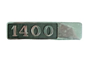 Emblem / Badge Lancia Beta 1400 ca. 15 x 3,5 cm Metall - Picture 1 of 1