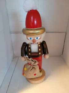SAMMLERSTÜCK DEUTSCHER STEINBACH VOLKSKUNST WEIHNACHTEN NUSSKNACKER 12 ZOLL MIT ORIGINAL ETIKETT - Bild 1 von 11