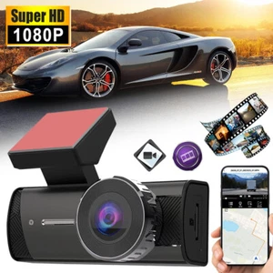 Dash Cam WIFI Full HD 1080P Mini Car Camera DVR Recorder Night Vision G-Sensor - Picture 1 of 19