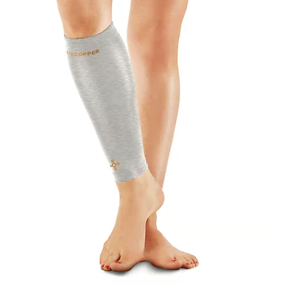 MANGA PANTORRILLA COMPRESIÓN COBRE TOMMIE Para Mujer Talla Mediana PLATA BREZO ¡NUEVA!! Foto 1 de 3