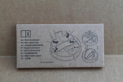 Rückstauklappe NW 150mm Original Miele  12 034 470  für Dunsthauben  Neu - Bild 1 von 3