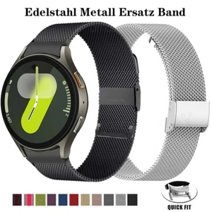 Milanese Metall Armband Für Samsung Galaxy Watch 7/FE/6/5 Pro/4 40 44mm Classic - Bild 1 von 30