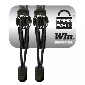 Lock Laces - Elastische Schnürsenkel ohne binden 1 Größe für Kinder Erwachsene zeitlos... - Bild 1 von 5