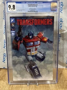 Transformers #1 Bird City Teunnec Variant CGC 9.8 Graded Comic New Slab - Bild 1 von 3