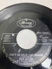 Rex Allen - Don't Go Near The Indians/Touched So Deeply - 45 Vinyl 7" Single